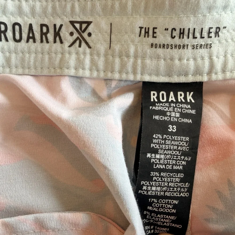 Roark The Chiller Board Shorts Size 33